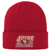 San Francisco 49ers Outerstuff Youth Team Gradient Cuffed Knit Hat | NFL Near me