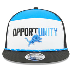 Detroit Lions 2025 Inspire Change Split Panel 9FIFTY Snapback Hat | NFL Discount