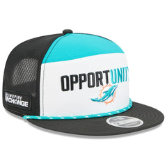 Miami Dolphins 2025 Inspire Change Split Panel 9FIFTY Snapback Hat | NFL Near me