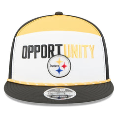Pittsburgh Steelers 2025 Inspire Change Split Panel 9FIFTY Snapback Hat | NFL Outlet