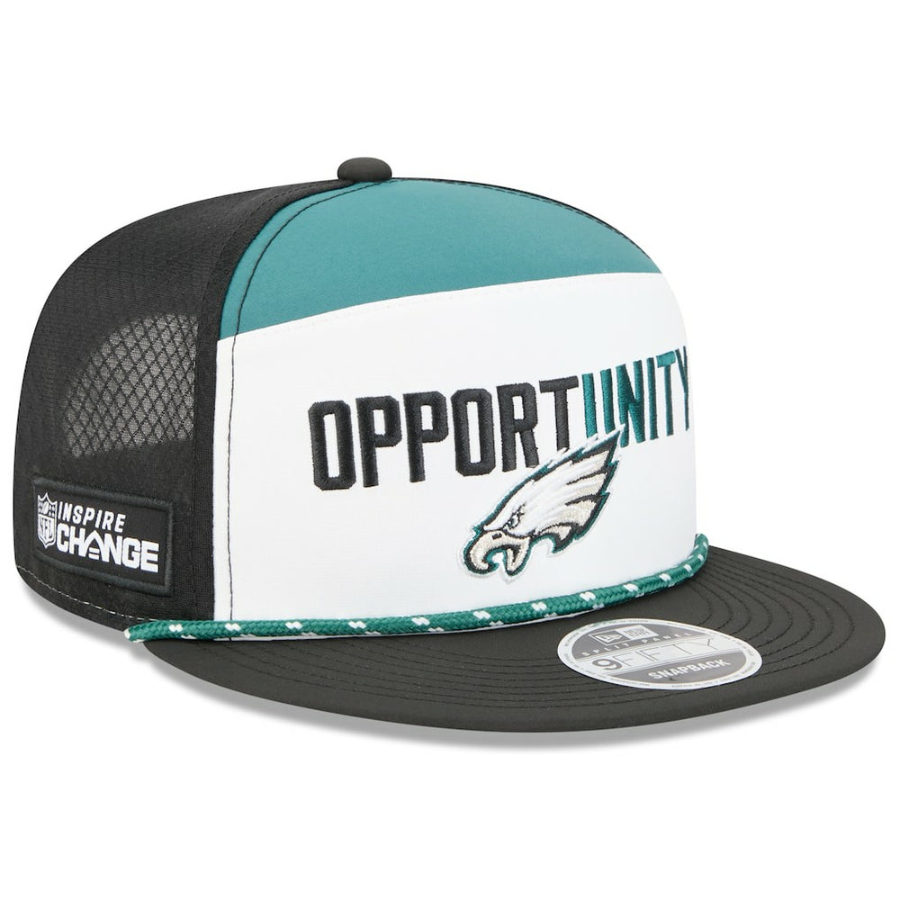 Philadelphia Eagles 2025 Inspire Change Split Panel 9FIFTY Snapback Hat | NFL New