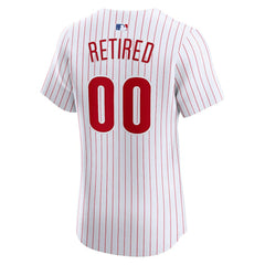 Philadelphia Phillies Nike Home Elite Pick-A-Player Retired Roster Jersey - MLB Jerseys