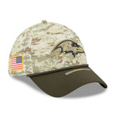 Baltimore Ravens 2025 Salute to Service 39THIRTY Flex Hat | NFL New