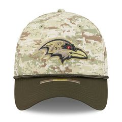 Baltimore Ravens 2025 Salute to Service 39THIRTY Flex Hat | NFL New