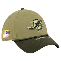 Miami Dolphins 2025 Salute to Service 39THIRTY Flex Hat | NFL Sale