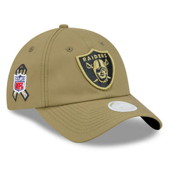 Las Vegas Raiders Women's 2025 Salute to Service Pony Tail Adjustable Hat | NFL Sale