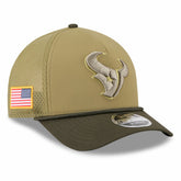 Houston Texans Youth 2025 Salute to Service 9FORTY A-Frame Adjustable Hat | NFL Sale