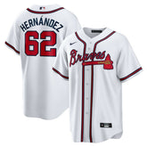 Daysbel Hernandez Atlanta Braves Nike Home Replica Jersey - MLB Jerseys