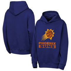 Purple Phoenix Suns Outerstuff Youth Back To The Basics Hoodie | NBA