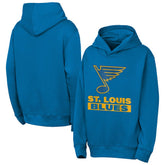 St. Louis Blues Outerstuff Youth Back to Basics Hoodie - NHL Hoodies