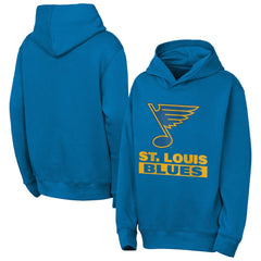 St. Louis Blues Outerstuff Youth Back to Basics Hoodie - NHL Hoodies