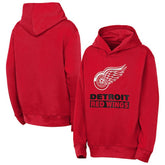 Detroit Red Wings Outerstuff Youth Back to Basics Hoodie - NHL Hoodies
