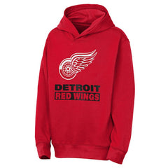 Detroit Red Wings Outerstuff Youth Back to Basics Hoodie - NHL Hoodies