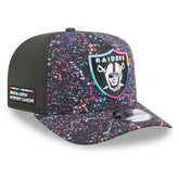 Las Vegas Raiders 2025 NFL Crucial Catch A-Frame 9FIFTY Snapback Hat | NFL Hot