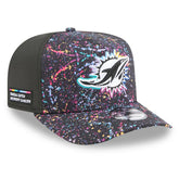 Miami Dolphins 2025 NFL Crucial Catch A-Frame 9FIFTY Snapback Hat | NFL US