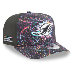 Miami Dolphins 2025 NFL Crucial Catch A-Frame 9FIFTY Snapback Hat | NFL US