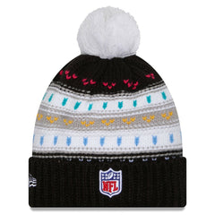 Cincinnati Bengals Women's 2025 NFL Crucial Catch Cuffed Knit Hat with Pom | NFL Near me