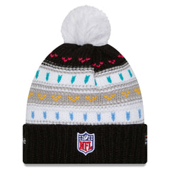 New York Jets Women's 2025 NFL Crucial Catch Cuffed Knit Hat with Pom | NFL US