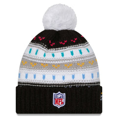 Tampa Bay Buccaneers Women's 2025 NFL Crucial Catch Cuffed Knit Hat with Pom | NFL Outlet