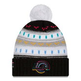 Los Angeles Rams Women's 2025 NFL Crucial Catch Cuffed Knit Hat with Pom | NFL New