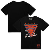 Black New York Knicks Worldwide Collection Tri-Logo T-Shirt | NBA