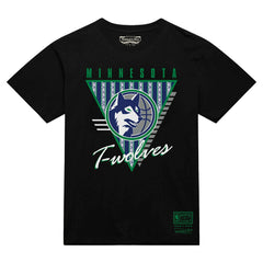 Black Minnesota Timberwolves Worldwide Collection Tri-Logo T-Shirt | NBA