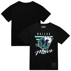 Black Dallas Mavericks Worldwide Collection Tri-Logo T-Shirt sale | NBA