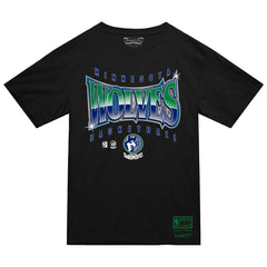 Black Minnesota Timberwolves Worldwide Collection Glow Up T-Shirt | NBA