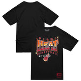 Black Miami Heat Worldwide Collection Glow Up T-Shirt | NBA
