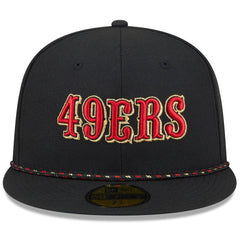 San Francisco 49ers 2025 Rivalries Collection Sideline Rope 59FIFTY Fitted Hat | NFL New