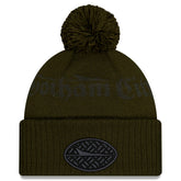 New York Jets 2025 Rivalries Collection Sideline Cuffed Knit Hat with Pom | NFL Near me