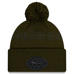 New York Jets 2025 Rivalries Collection Sideline Cuffed Knit Hat with Pom | NFL Near me