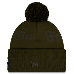 New York Jets 2025 Rivalries Collection Sideline Cuffed Knit Hat with Pom | NFL Near me