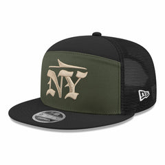 New York Jets 2025 Rivalries Collection Team Split Panel 9FIFTY Snapback Hat | NFL Discount