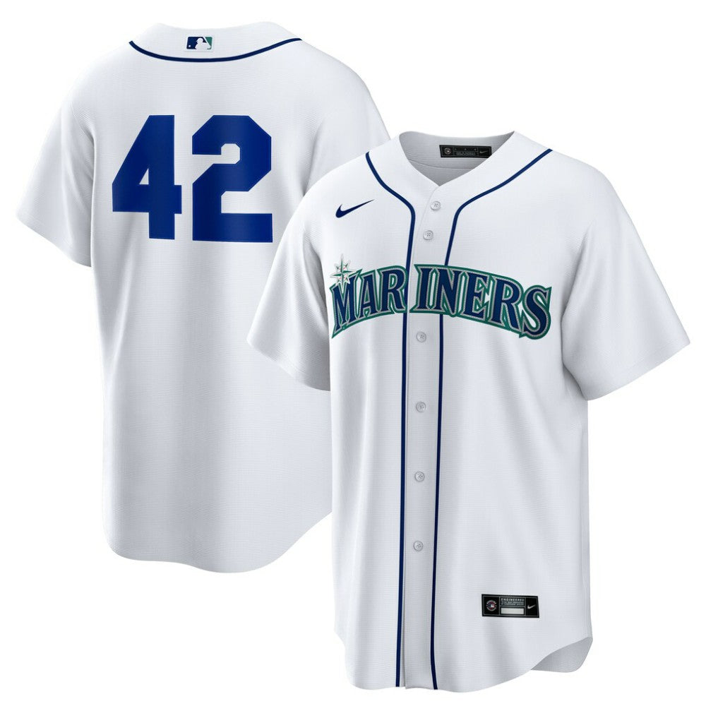 Seattle Mariners Nike Home 2025 Jackie Robinson Day Replica Jersey - MLB Jerseys