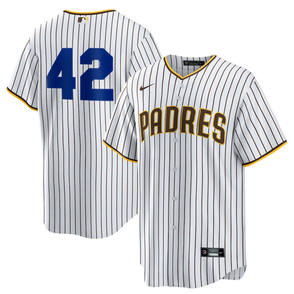 San Diego Padres Nike Home 2025 Jackie Robinson Day Replica Jersey - MLB Jerseys