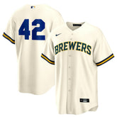 Milwaukee Brewers Nike Home 2025 Jackie Robinson Day Replica Jersey - MLB Jerseys