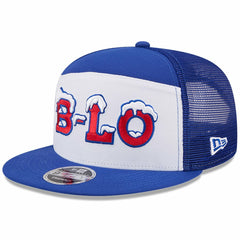 Buffalo Bills 2025 Rivalries Collection Team Split Panel 9FIFTY Snapback Hat | NFL Outlet