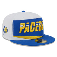 White/Blue Indiana Pacers 2025/26 City Edition 59FIFTY Fitted Hat | NBA