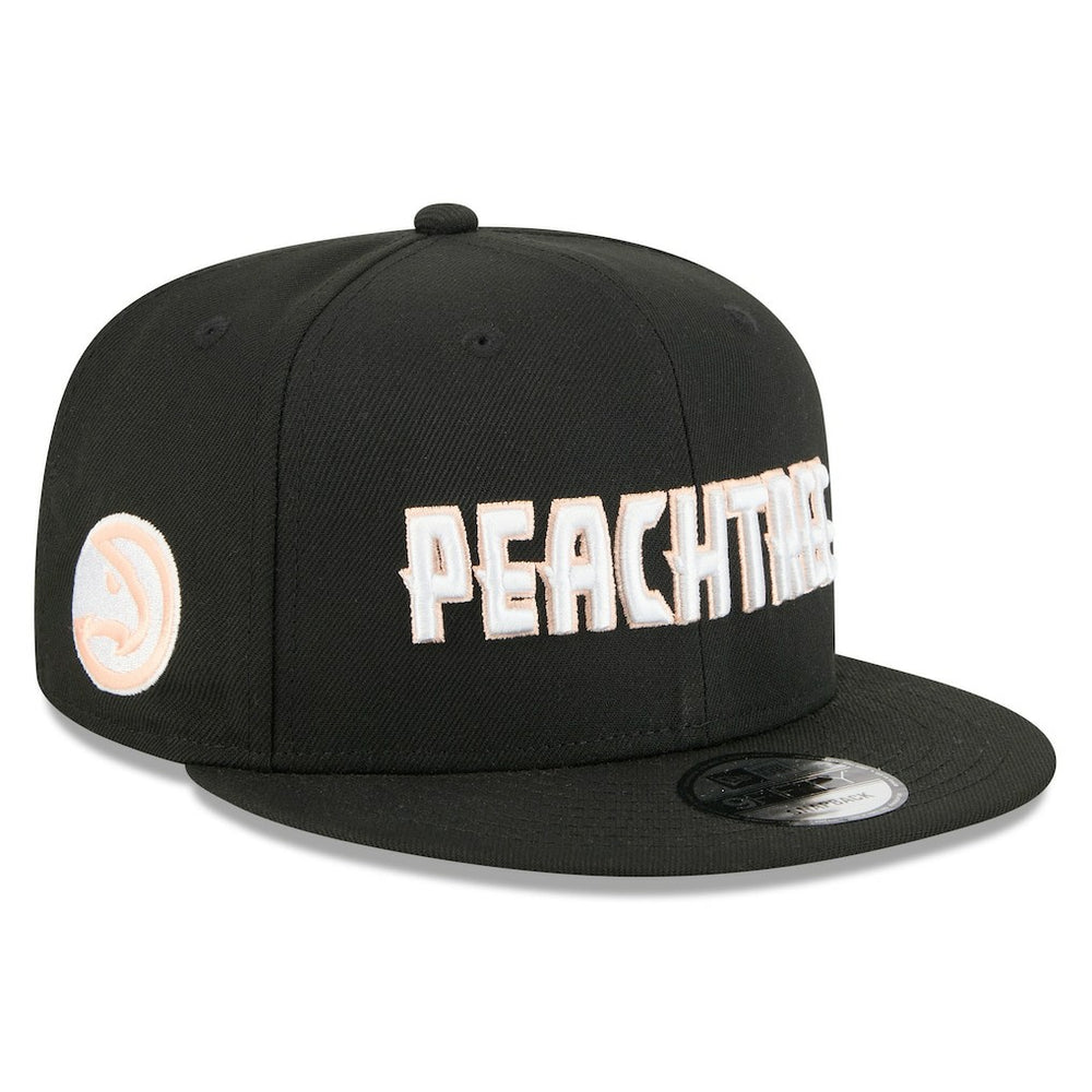 Black Atlanta Hawks 2025/26 City Edition 9FIFTY Snapback Hat | NBA