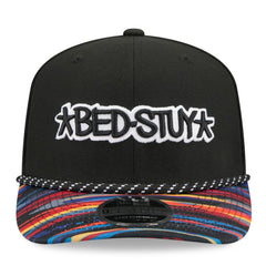 Black Brooklyn Nets 2025/26 City Edition 9SEVENTY Adjustable Hat | NBA
