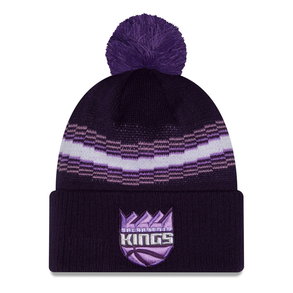 Purple Sacramento Kings 2025/26 City Edition Cuffed Knit Hat with Pom | NBA