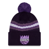 Purple Sacramento Kings 2025/26 City Edition Cuffed Knit Hat with Pom | NBA
