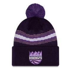 Purple Sacramento Kings 2025/26 City Edition Cuffed Knit Hat with Pom | NBA