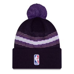 Purple Sacramento Kings 2025/26 City Edition Cuffed Knit Hat with Pom | NBA