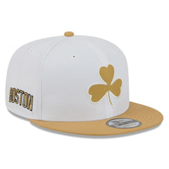 White Boston Celtics Youth 2025/26 City Edition 9FIFTY Snapback Hat | NBA