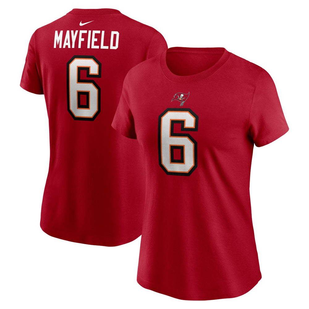 Tampa Bay Buccaneers Baker Mayfield Women's Player Name & Number T-Shirt | NFL On sale