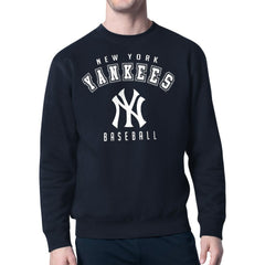 New York Yankees Starter Team Logo Fleece Pullover Sweatshirt - MLB Pullover