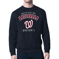 Washington Nationals Starter Team Logo Fleece Pullover Sweatshirt - MLB Pullover