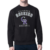 Colorado Rockies Starter Team Logo Fleece Pullover Sweatshirt - MLB Pullover